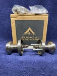 Fusion Hardware By Schlage Door Knob-brushed Nickel. Privacy Set New In Box. Fixed Price $29.99.