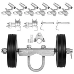 Vevor Sliding Gate Kit Heavy Duty Rollers For Tracks MAX.600LBS. Fixed Price $95.99.