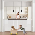 Vevor Retractable Baby Gate, 34 Inch Tall, Extends Up To 71 Wide,. Fixed Price $68.49.