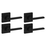 Door Handle Interior Privacy Lock Pack Matte Black Kwikset Casey 93002-943. Fixed Price $129.99.