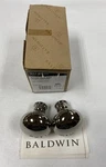 Baldwin 5000.055.MR Knob X Less Rose - Pvd Polished Nickel (one Pair). Fixed Price $50.99.