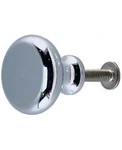 Perko Knob Chrome Plated Brass 1" Od. Fixed Price $20.99.