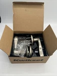 Kwikset Satin Nickel Interior Passage Door Handle Non Locking 97200-706. Fixed Price $24.97.
