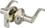 Brinks 2713-119 Wave Style Lever Door Knob W/ Privacy Key Bedroom & Bath Nickel. Fixed Price $23.57.