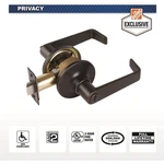 Universal Hardware 3-HOUR Fire Ada Privacy Lever, Ansi Grade 2, Aged Bronze. Fixed Price $19.95.