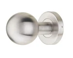 Modern Round Knob With Rosette Stainless Steel Inox For DOORS63.417. Fixed Price $21.15.