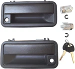 Metal Exterior Door Handles W/lock Cylinders & Keys For Chevy Tahoe Suburban C/k. Fixed Price $38.20.