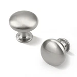 Knobonly 25 Pack Cabinet Round 1-1/4-INCH Diameter Satin Nickel Finish. Fixed Price $52.70.