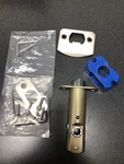 Emtek 5210HLOUS15LH Helios Left Privacy Lever Set - Satin Nickel. Fixed Price $105.99.