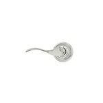 Weslock Bordeau Door Lever Left Handed Dummy Handle Set Bright Chrome. Fixed Price $10.99.