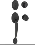 Callan Handleset VPKA4004 Black, Fairfield Knob, 400-CO/SA-VB-US19. Fixed Price $117.00.