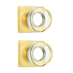 Coolnews 2 Pack Crystal Glass Dummy Door Gold Knobs Interior Satin .... Fixed Price $69.96.