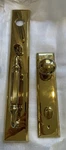 Grandeur Fifth Avenue One-piece Dummy Handleset Grip, 5TH Knob. Fixed Price $225.00.