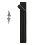 Marvin Contemporary Keyed Handle, Ultimate Sliding French Door - Matte Black. Fixed Price $398.14.