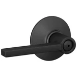 Durable Matte Black Door Lever With Push Button Privacy Lock - Lifetime. Fixed Price $55.99.