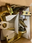 Kwikset 756KNL Smt Rcal 3031 Kingston Entry Lever Ul Smartkey 97569-001 Brass. Fixed Price $50.99.
