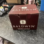 Baldwin 5455-102-PASS Lever Set Oil Rubbed Bronze. Fixed Price $23.00.