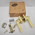 High Quality Door Lock Square Head Handle Gold Finish Hardware 3633 Lsbbk. Fixed Price $8.44.