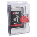 Kwikset Delta Satin Chrome Entry Door Knob 1-3/8. Fixed Price $66.15.