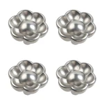 Geesatis 4 Pcs Cabinet Knobs Metal Flower Nickel Handles For Home Kitch.... Fixed Price $23.84.
