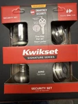 Kwikset Juno Security Lock Door And Deadbolt Satin Nickel, New. Fixed Price $38.00.