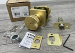 Kwikset 730PSKSQT-4 Pismo Privacy Door Knob 97300-973 Satin Brass. Fixed Price $31.99.