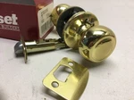 Kwikset Copa 200C Rcal Passage Door Knob Hall Closet Brass. Fixed Price $6.99.