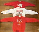 Qty 3 Baldwin Heights Lion School Sweatshirts Princeton Indiana Xl-xxl Lot Retro. Fixed Price $39.99.