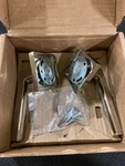 Emtek 5050HLOUS14RH Right Handed Dummy Door Lever, Square Rose, Polished Nickel. Fixed Price $118.99.