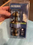 Residential Hall Schlage & Closet Antique Brass Door Lock. Fixed Price $10.78.