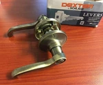 Dexter By Schlage J40 Laselle Lh Antique Brass Privacy Lever. Fixed Price $20.00.