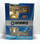Brinks Interior Locking Wave Lever Door Handle Bed Bath. Fixed Price $14.99.