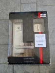 Baldwin Prestige Series Spyglass Lever Entrance Set Satin Nickel New Open Box. Fixed Price $65.00.