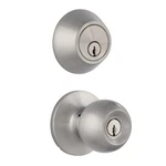 Miseno MLK2020 Urbanna Ball Single Cylinder Keyed Entry Door Knob - Nickel. Fixed Price $40.69.