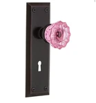 Nostalgic Warehouse 726362 New York Plate Interior Mortise Pink Door Knob. Fixed Price $167.99.