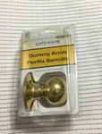 New Gate House Aged Bronze Dummy Door Knob 0399126. Fixed Price $10.49.