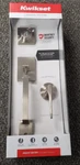 Kwikset Amador X Hollis Lever Front Entry Handleset Satin Nickel. Fixed Price $40.90.