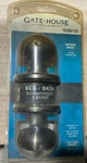 New Gatehouse Antique Brass Finish Indoor Bed/bath Knob Kit #0399120. Fixed Price $45.99.