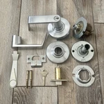 Schlage Classroom Lever Lock W/key Rhodes Handle Near Complete Read #7. Fixed Price $51.34.