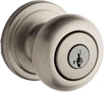 New Kwikset Hancock Satin Nickel Keyed Entry Door Knob Smartkey 740H. Fixed Price $24.95.