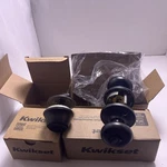 Kwikset 96600-741 Single Cyl Deadbolt & 97402-795 Door Knob Venetian Bronze.. Fixed Price $44.99.