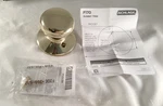 Schlage Plymouth Non-turning One-sided Door Knob Model: F170NVPLY605. Fixed Price $8.99.