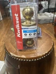 Kwikset Microban Bed & Bath Doorknob, Brass. Fixed Price $12.88.