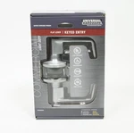 Universal Hardware UH40049 Light Duty Flat Lever Keyed Entry Satin Chrome Finish. Fixed Price $19.99.