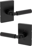 Kwikset Mirada Reeded Hall/closet Door Handle, No Lock, Matte Black, 97201-129. Fixed Price $43.99.