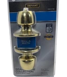 Bed Bath Door Knob Polished Brass Defiant Brandywine 332 216 New. Fixed Price $12.95.