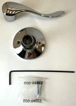 Kwikset Balboa Left Handed Dummy Lever In Polished Chrome 2 Pack Model 94880-536. Fixed Price $19.99.