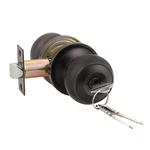 Probrico Colonial Keyed Entry Door Knob Oil Rubbed 1 Pack, Bronze. Fixed Price $28.99.