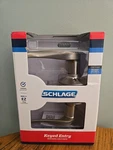New!!! Schlage F51 619 Sacramento Satin Nickel Reversible Keyed Entry Door. Fixed Price $24.00.