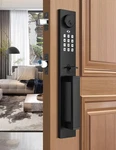 Tinewa Smart Door Lock Keyless Entry Digital Keypad Deadbolt Lever Black. Fixed Price $179.99.